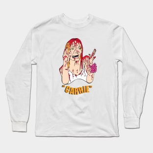 CARRIE HORROR FILM FAN ART!! Long Sleeve T-Shirt